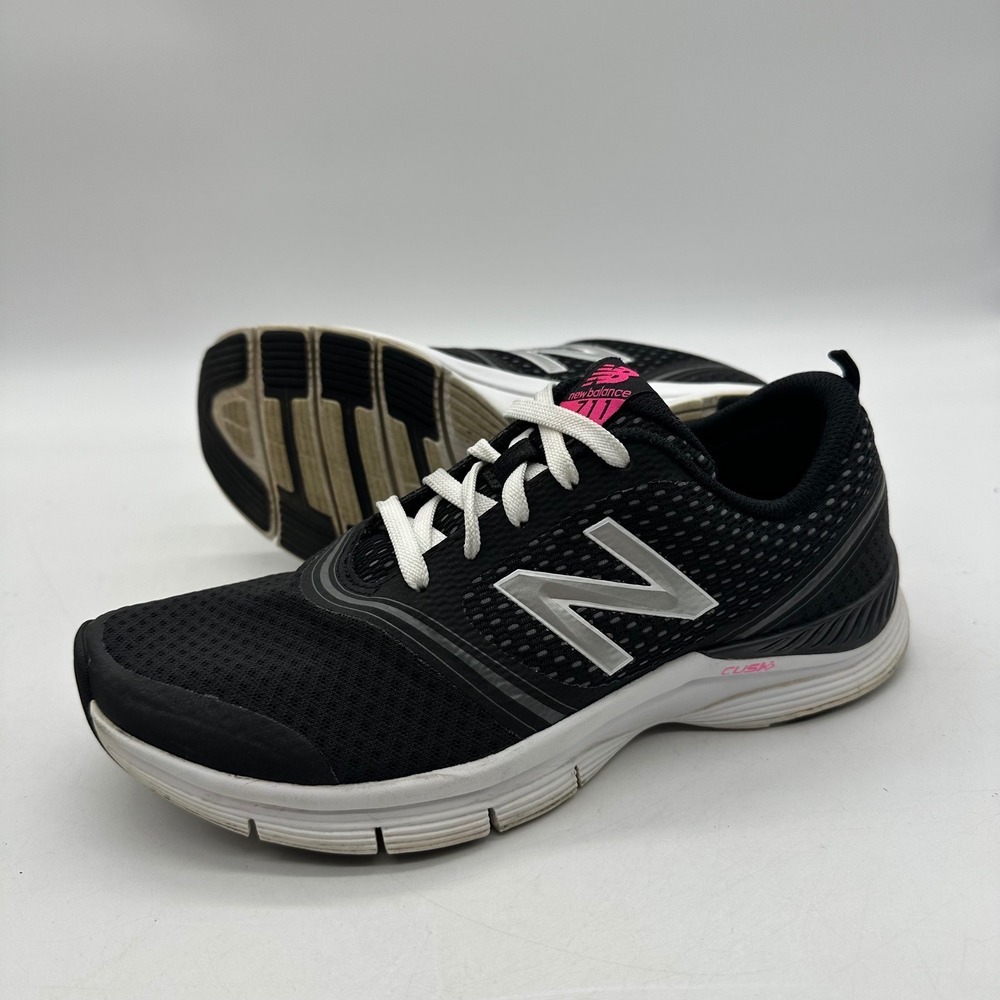 New Balance 711 WX711BW Womens Size 8 Sneakers Black Pink Cush+ Training Shoes - Picture 4 of 10